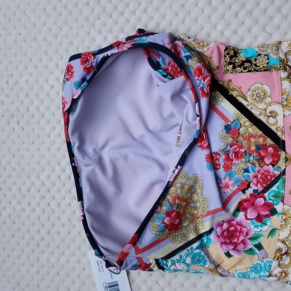 **HP** Nwt Johnny Was Raina One Shoulder Swimsuit - Picture 10 of 14